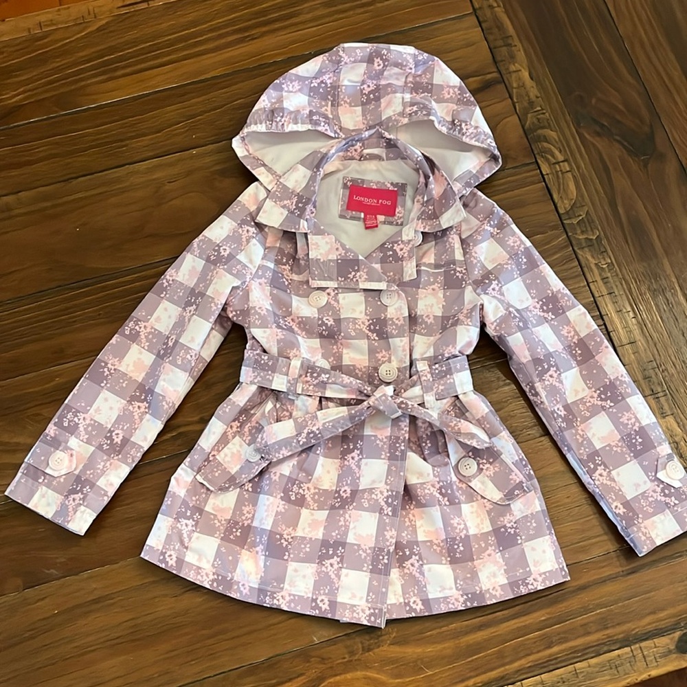 Girls London Fog Coat - sz 7/8 or small